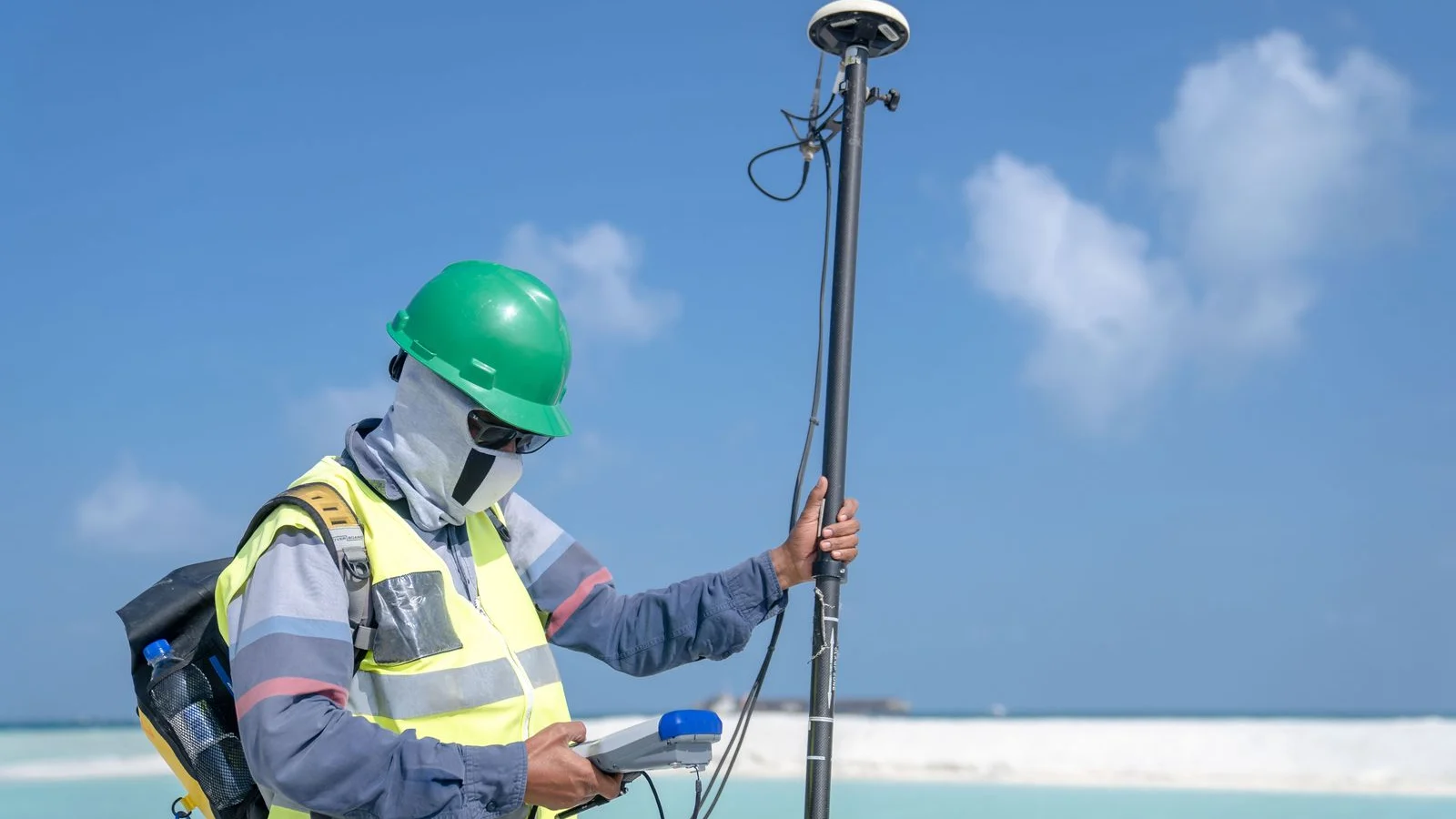 Receptor GNSS de precisión en campo